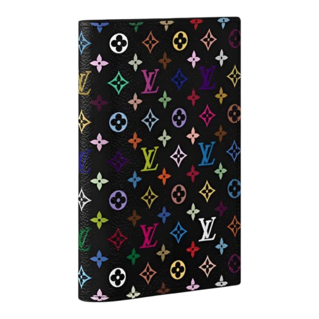 LOUIS VUITTON x Takashi Murakami Passport Cover 'Black Multicolored' M13414