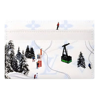 LOUIS VUITTON Ski Double Card Case 'White' M14864