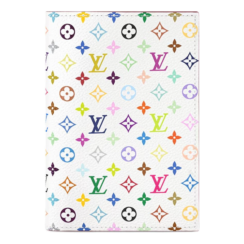 LOUIS VUITTON x Takashi Murakami Passport Cover 'White Multicolored' M14178