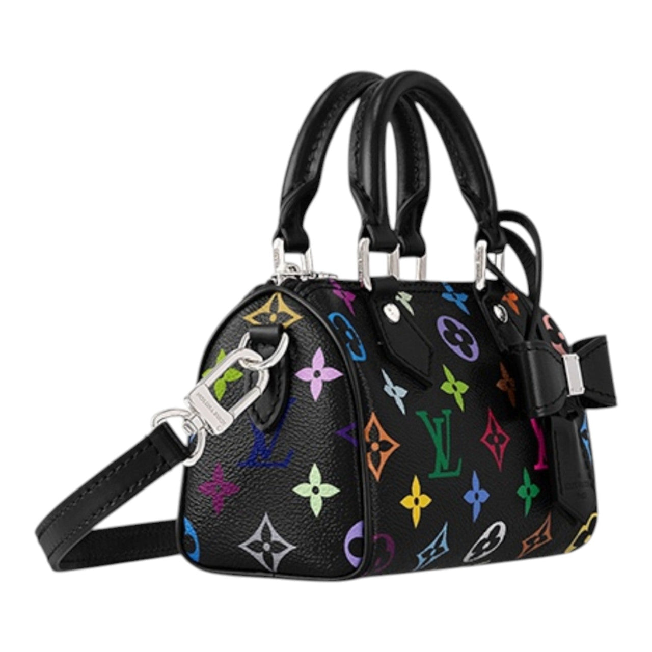 LOUIS VUITTON x Takashi Murakami Nano Speedy 'Black Multicolored' M13406