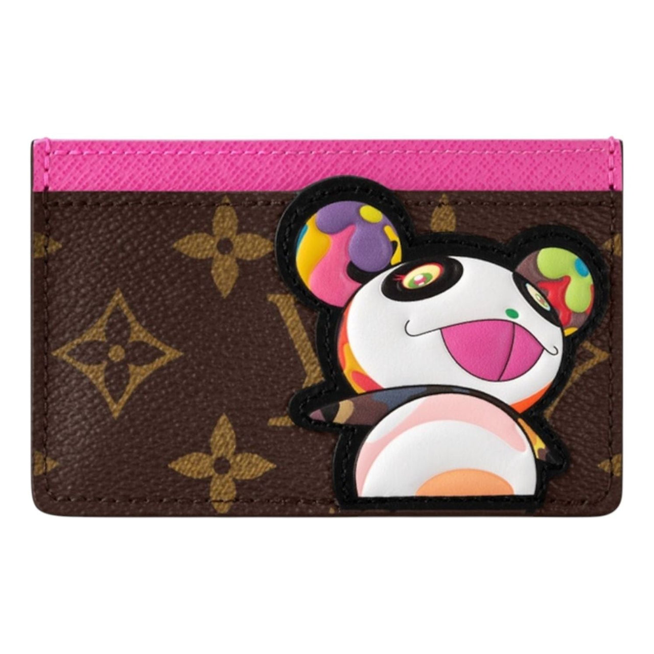 LOUIS VUITTON x Takashi Murakami Panda Card Holder 'Monogram' M13439