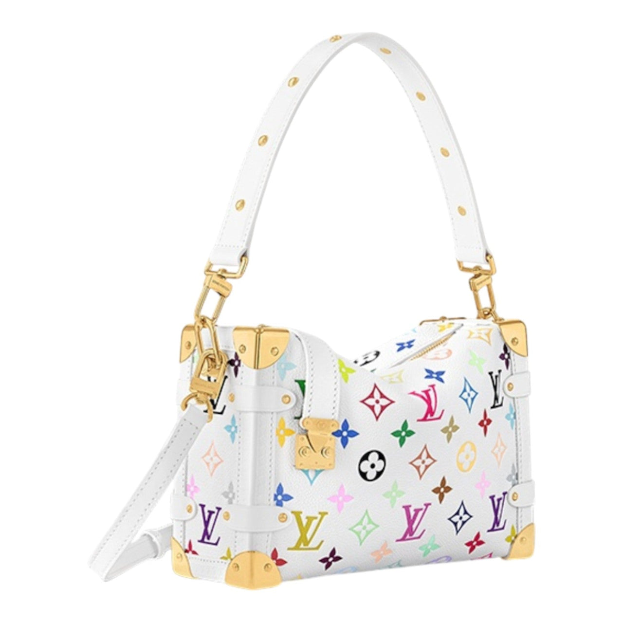 LOUIS VUITTON x Takashi Murakami Side Trunk MM 'White Multicolored' M14046