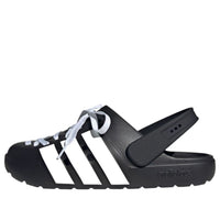 adidas Adilette Clog 'Black White' JR4025