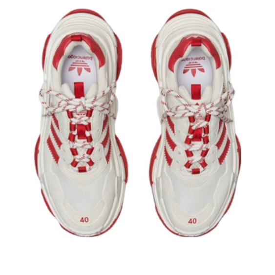 (WMNS) Balenciaga x adidas Triple S 'White Red' ID4734