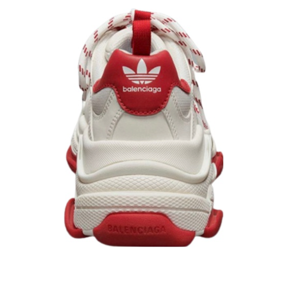 (WMNS) Balenciaga x adidas Triple S 'White Red' ID4734