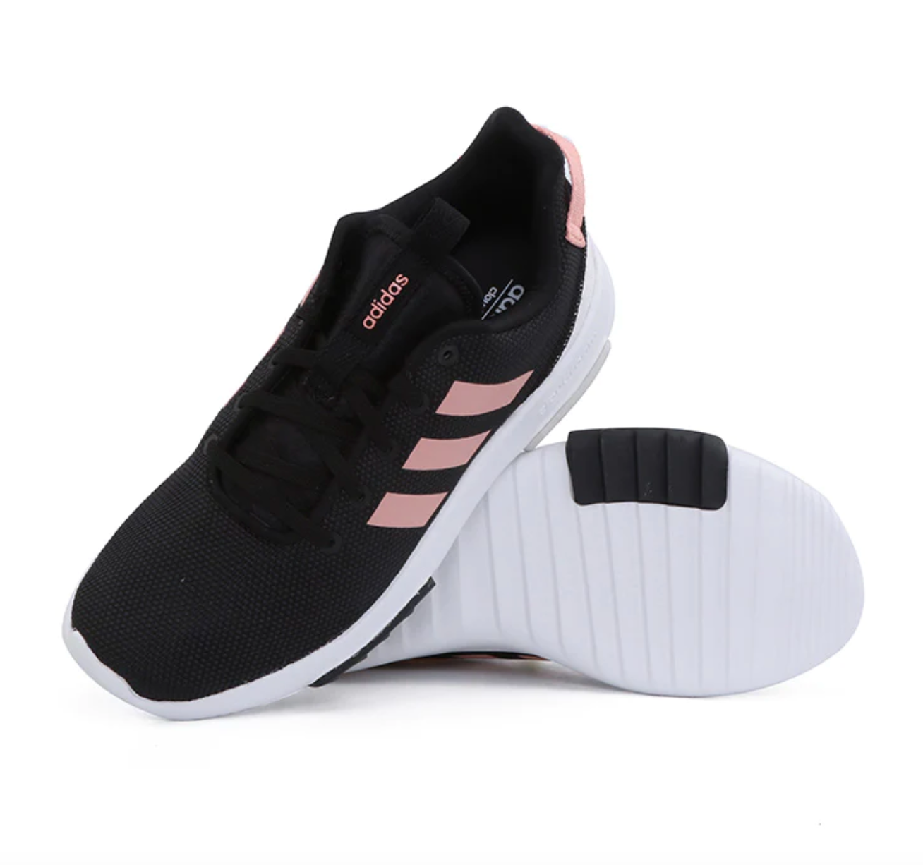 (WMNS) adidas Neo CF Racer TR Sports Casual Shoes 'Black Pink' AH2423