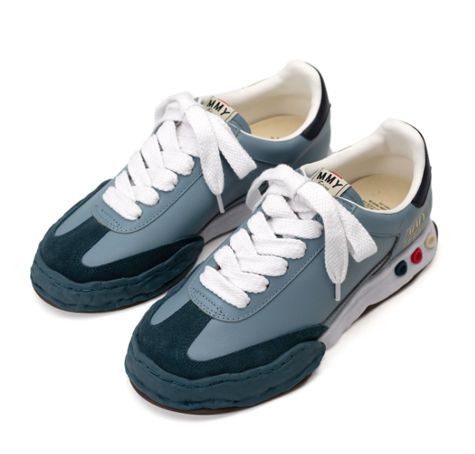 Maison MIHARA YASUHIRO HERBIE OG Sole Leather Low-top Sneaker 'Blue' A09FW702-BLU