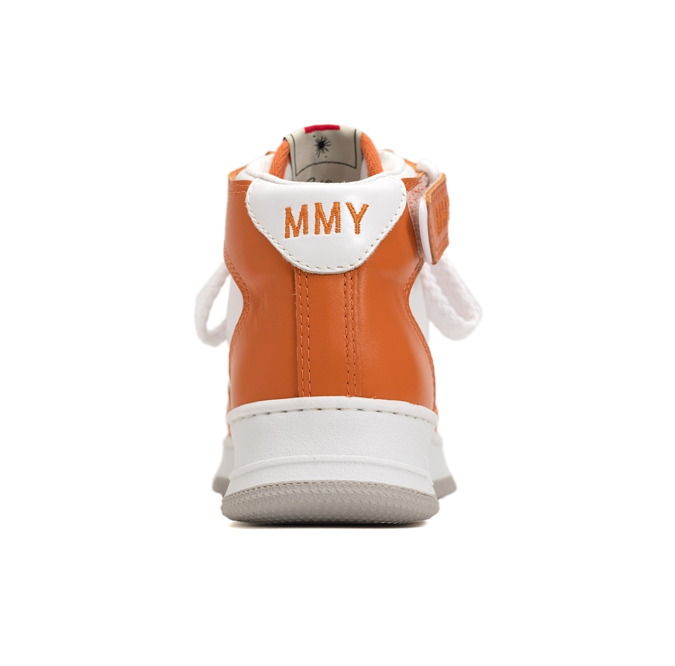 Maison MIHARA YASUHIRO ROSYOG Sole Leather High-top Sneaker 'Orange' B09FW703-ORG