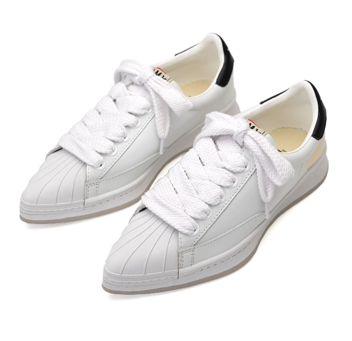 Maison MIHARA YASUHIRO DANDE OG Sole Leather Low-top Sneaker 'White' B10FW702-WHT