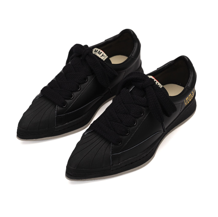 Maison MIHARA YASUHIRO DANDE OG Sole Leather Low-top Sneaker 'Black' B10FW702-BLKBLK