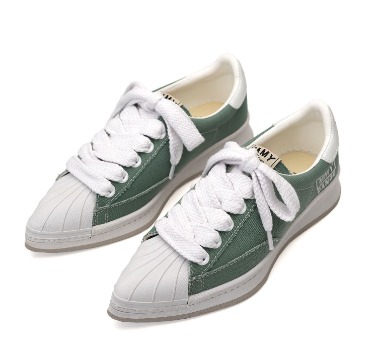 Maison MIHARA YASUHIRO DANDE OG Sole Canvas Low-top Sneaker 'Green' B10FW703-GRN