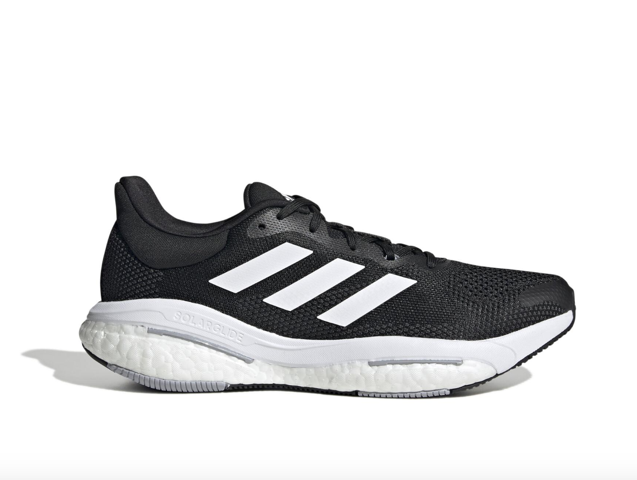 adidas Solar Glide 5 Wide Running Shoes 'Black White Grey' GY4684