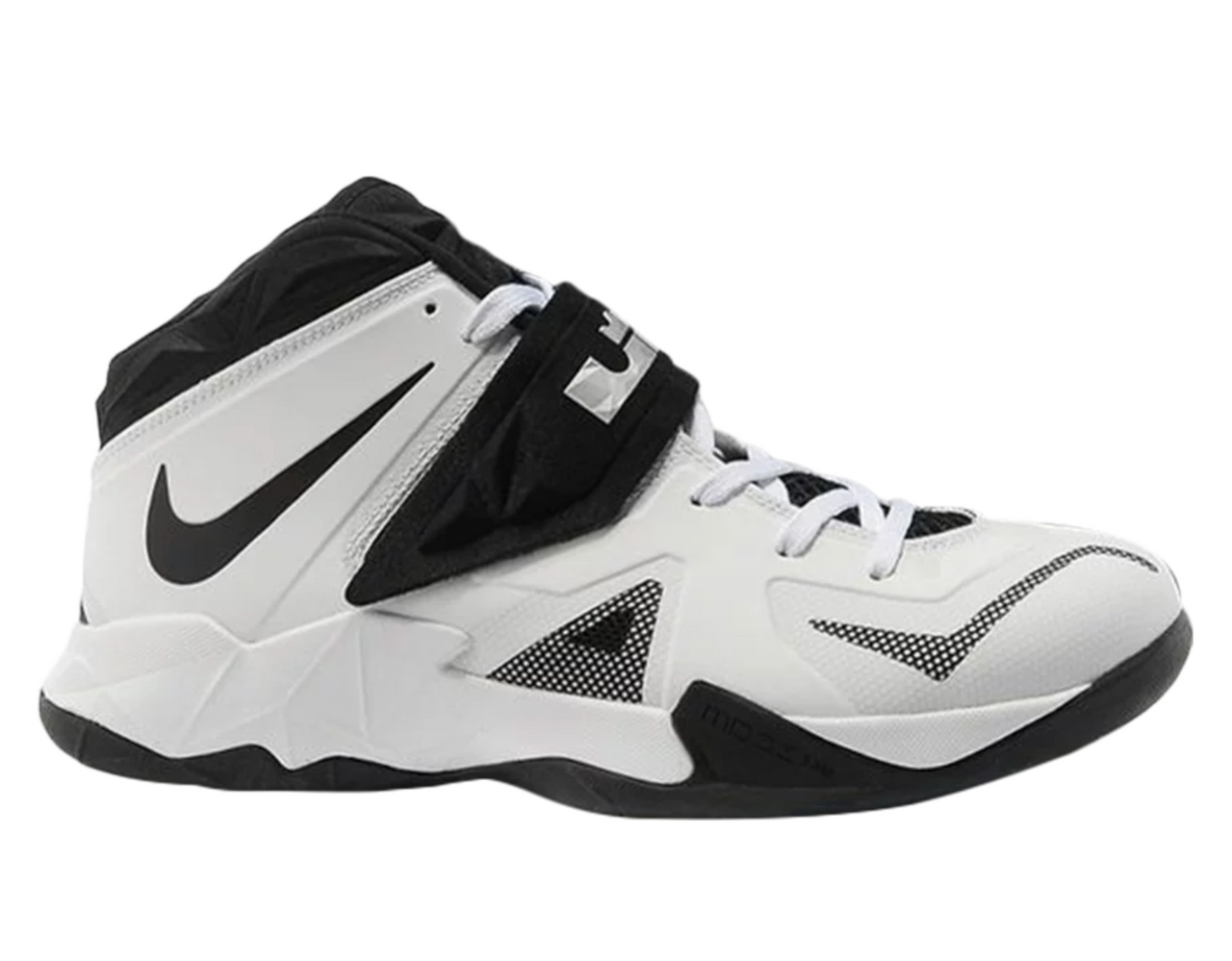 Nike LeBron Zoom Soldier 7 'White Black' 599263-100