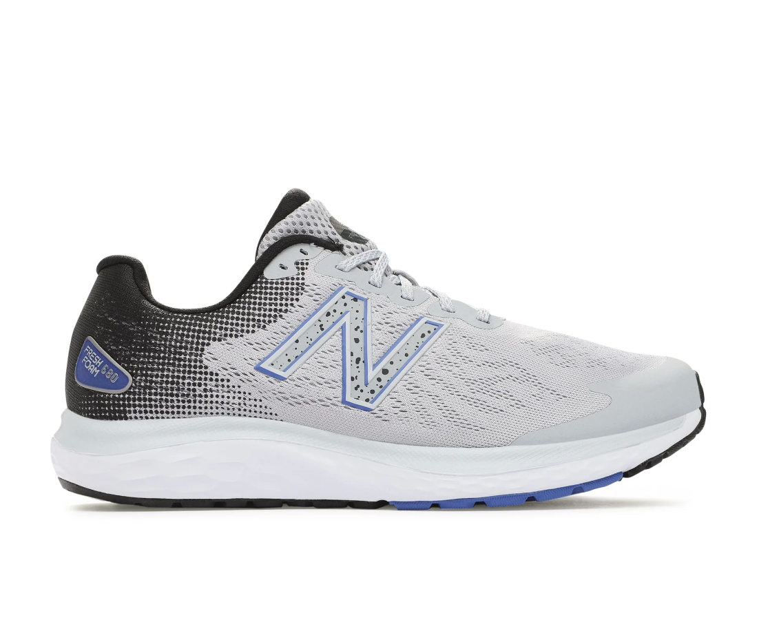 New Balance 680v7 Fresh Foam Shoes 'Grey Black White' M680WN7