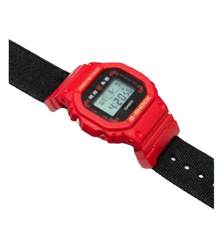 CASIO G-Shock Square 'CLOT Red' DW-5600BBN-CLOT