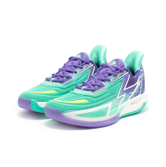 361 Degrees Big3 4.0 Quick Pro 'Teal Green Purple' 672321109F-1