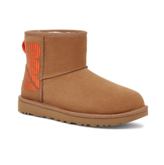 (WMNS) UGG Classic Mini Side Logo 'Chestnut Orange' 1144057-CHE