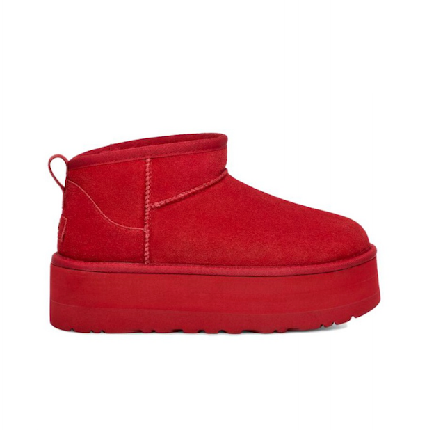(WMNS) UGG Classic Ultra Mini Platform Boot 'Samba Red' 1135092-SBR