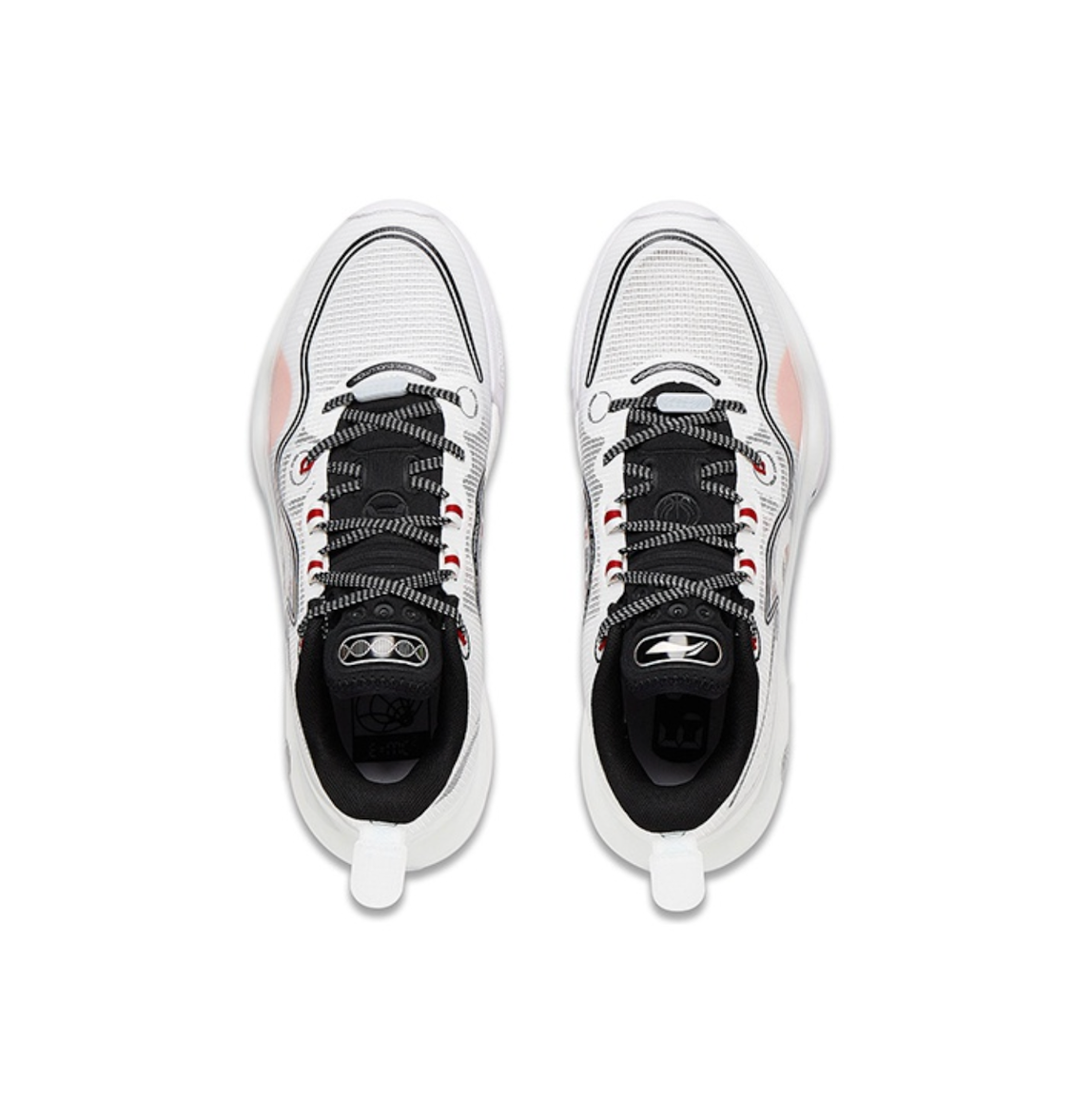 Li-Ning Yushuai Evolution Low 'White Black' ABAS161-1