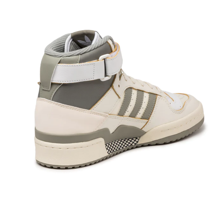 (WMNS) adidas Forum High 'Off White Silver Pebble' HQ4377