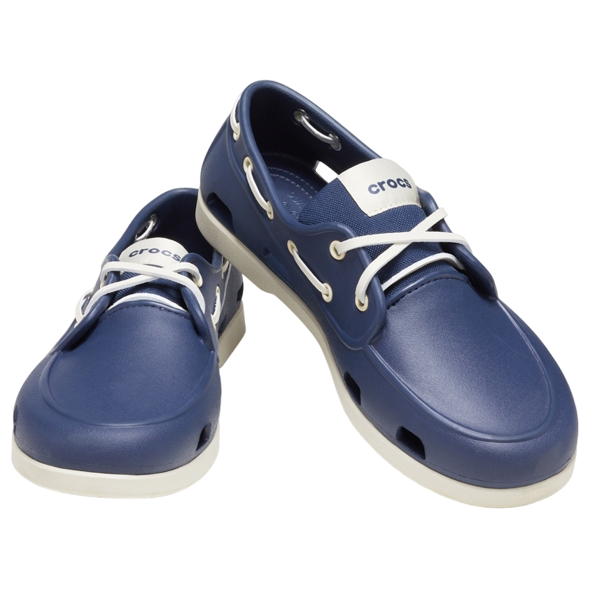 Crocs Classic Boat Shoes 'Blue White' 206338-46K