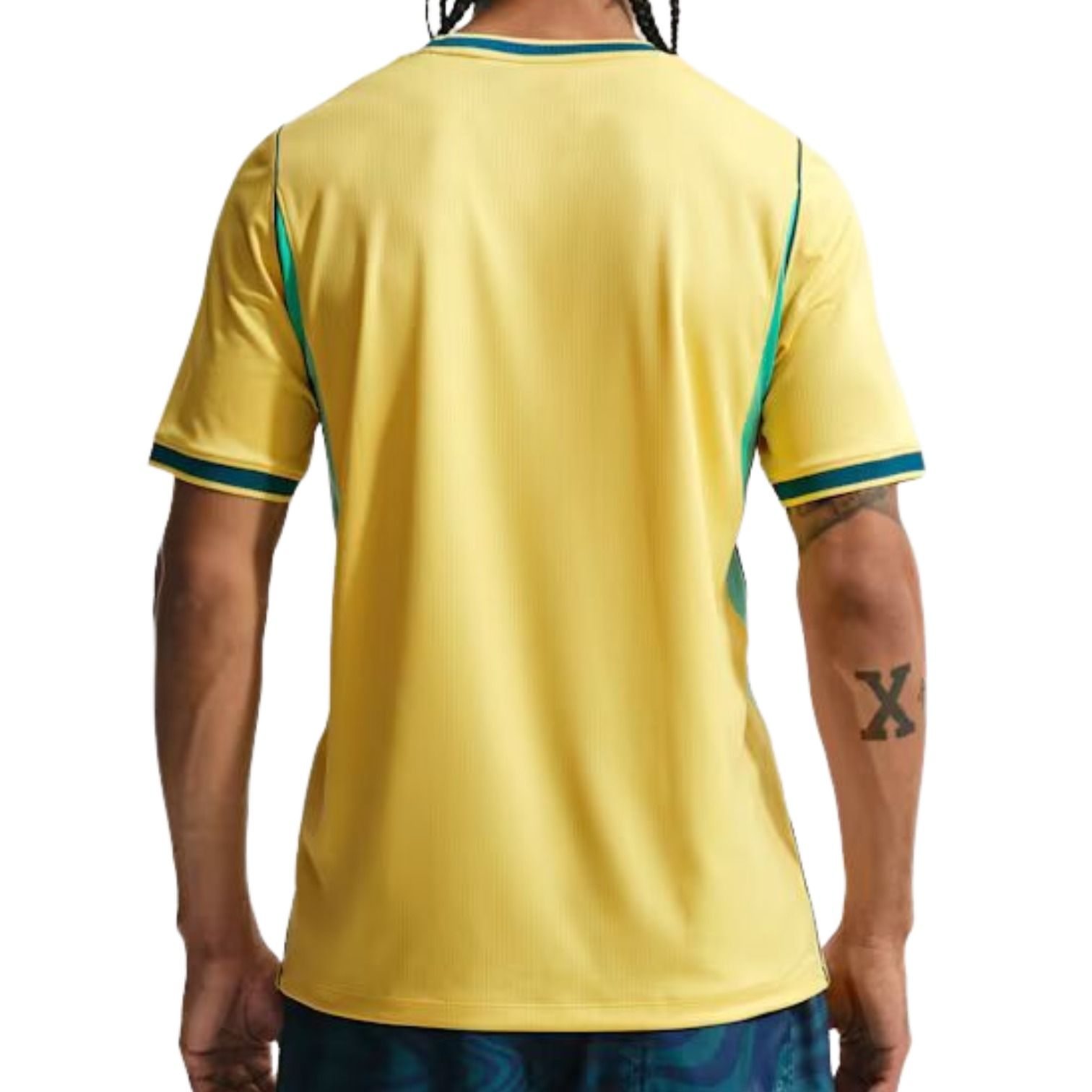 Nike Brazil 2026 Stadium Home Replica Jersey 'Canary Light Menta Geode Teal' IF7054-724