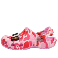 (GS) Crocs x A Bathing Ape Clog 'Carnation' 210285-6I2