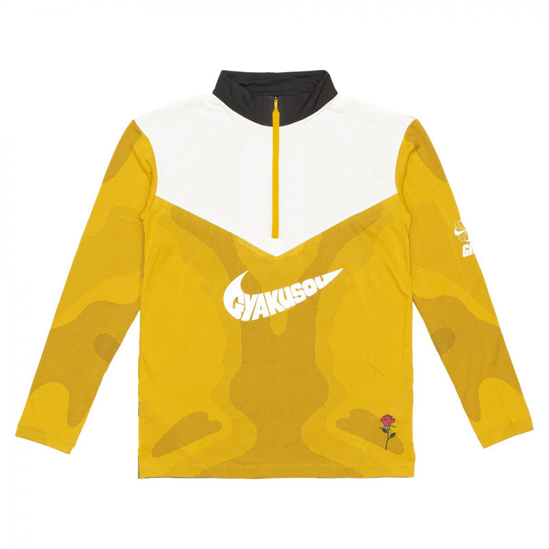 Nike Lab x Gyakusou Half Zip Long-Sleeve Top 'Mineral Yellow Deep Pewter' CD7110-793