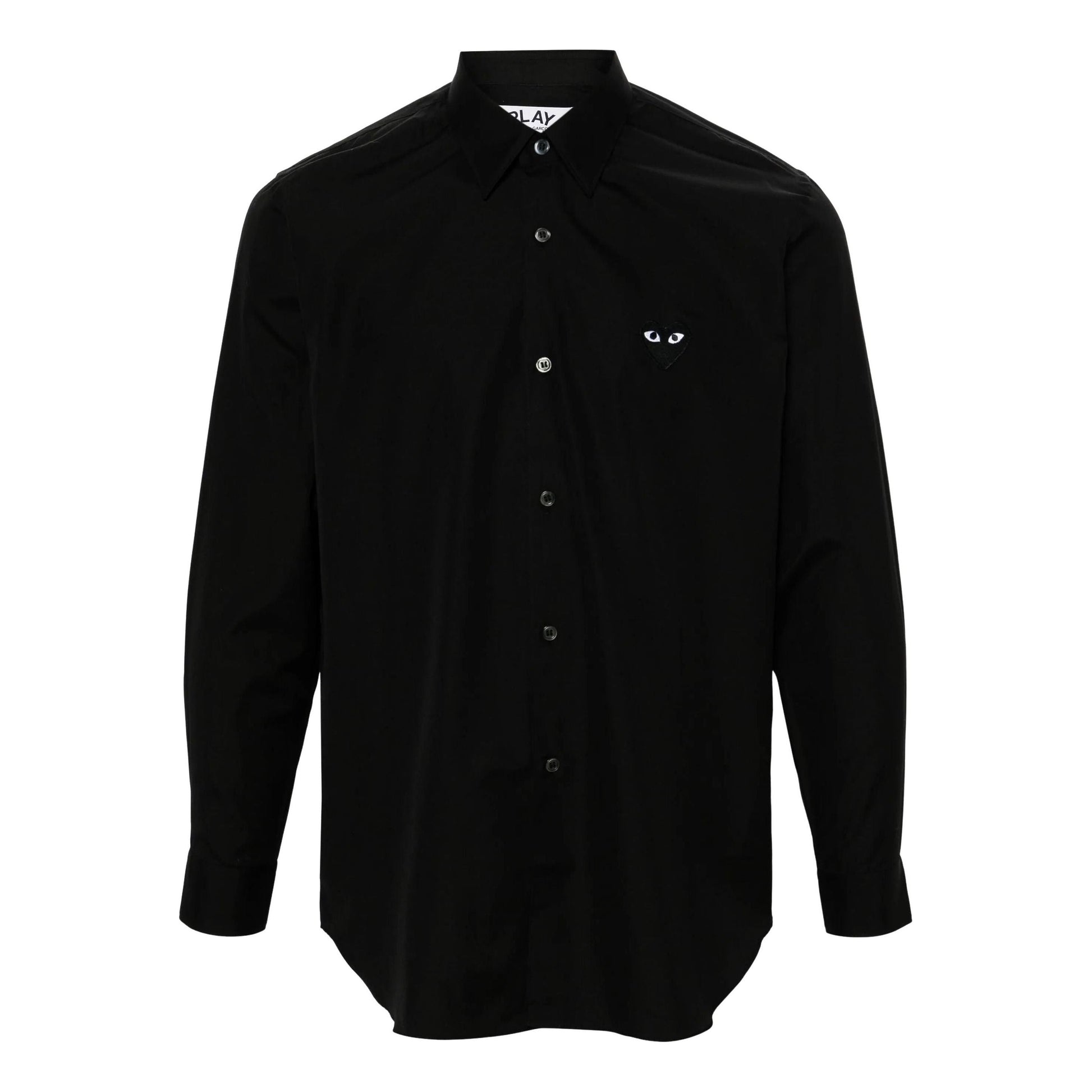 COMME des GARCONS PLAY FW25 Shirt Black Heart 'Black' AX-B004-051-1