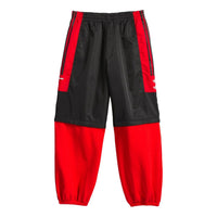 adidas x Willy Chavarria Heavyweight Sweatpants 'Black Red' KD9359