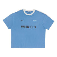 Cactus Jack by Travis Scott x Nike Argentina Total 90 T-Shirt 'Blue' 01945-1SS2604CJBTSX-BLUE