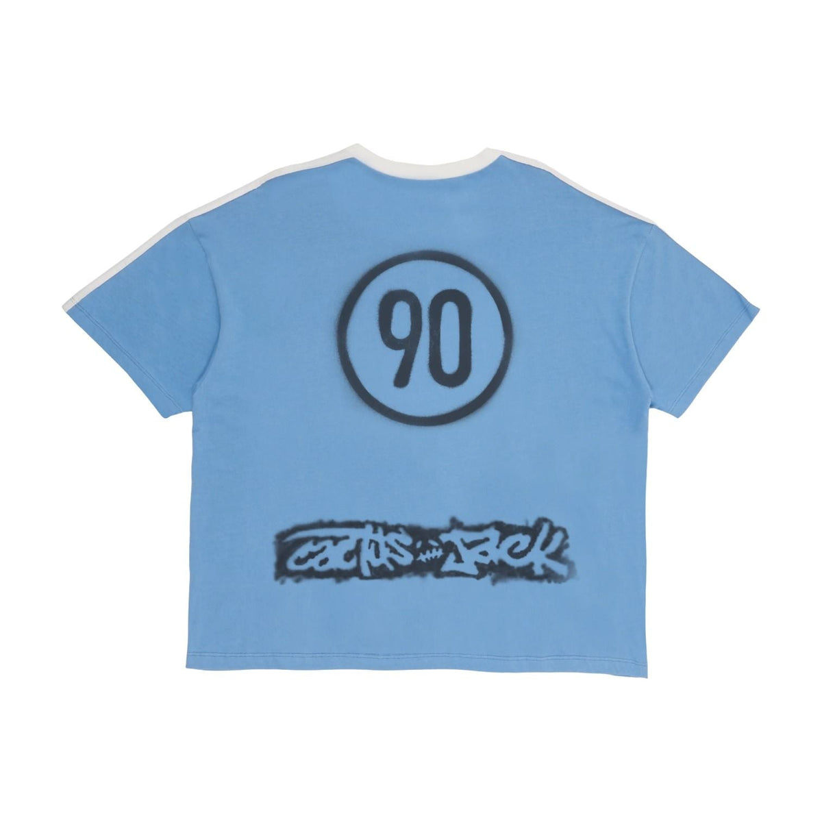 Cactus Jack by Travis Scott x Nike Argentina Total 90 T-Shirt 'Blue' 01945-1SS2604CJBTSX-BLUE