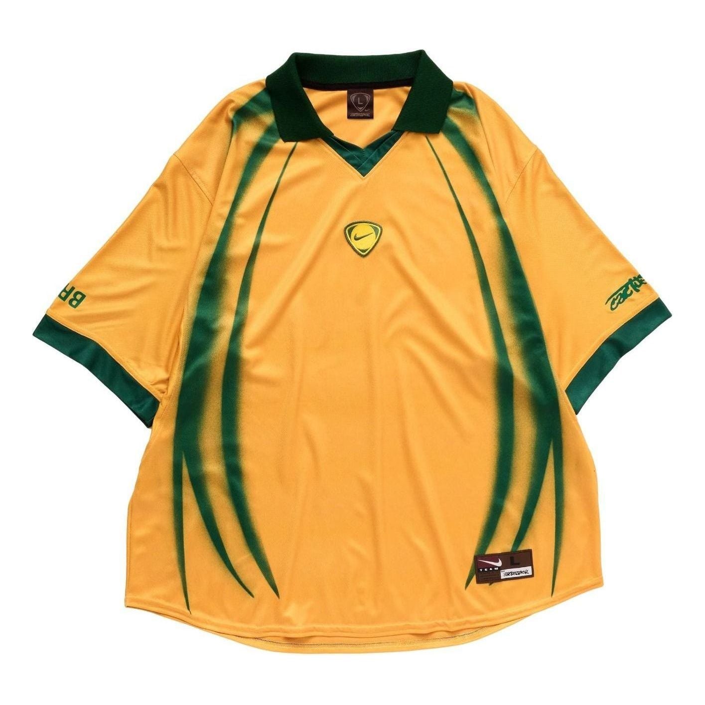 Cactus Jack by Travis Scott x Nike Brasil Total 90 Retro Jersey 'Yellow' 01945-1SS2604CJBTSX-YELL-851