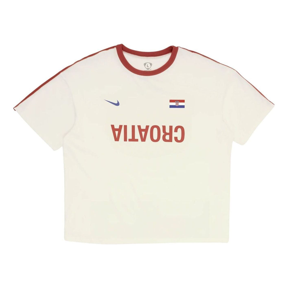 Cactus Jack by Travis Scott x Nike Croatia Total 90 T-Shirt 'White' 01945-1SS2604CJBTSX-WHIT-250