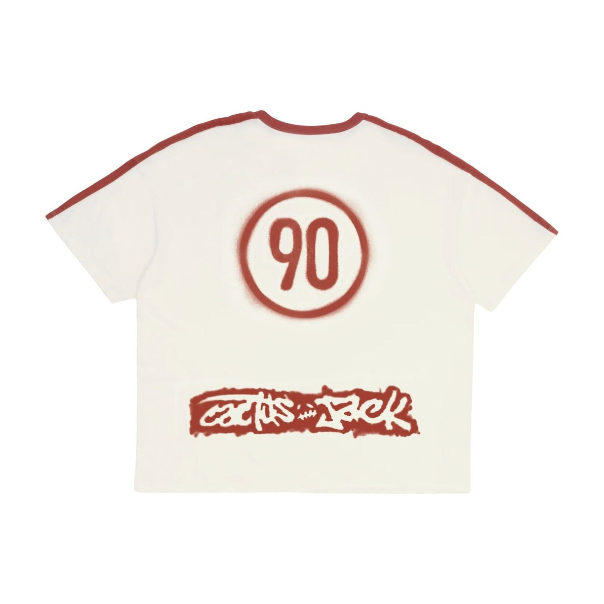 Cactus Jack by Travis Scott x Nike Croatia Total 90 T-Shirt 'White' 01945-1SS2604CJBTSX-WHIT-250