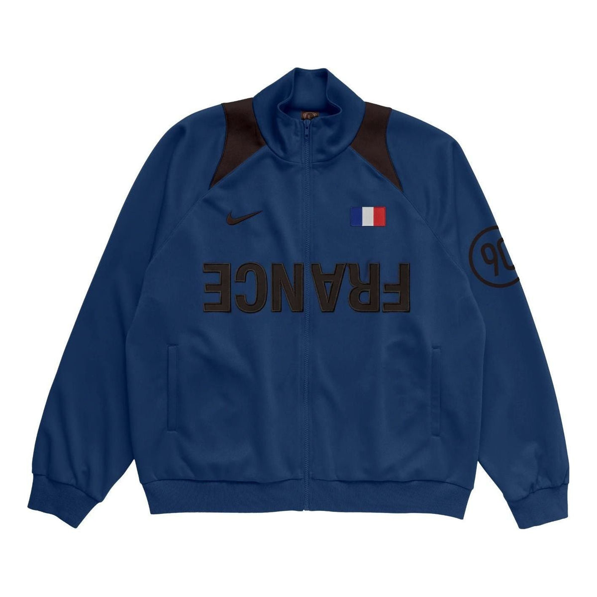 Cactus Jack by Travis Scott x Nike France Total 90 Anthem Jacket 'Blue' 01945-1SS2606CJBTSX-BLUE-213