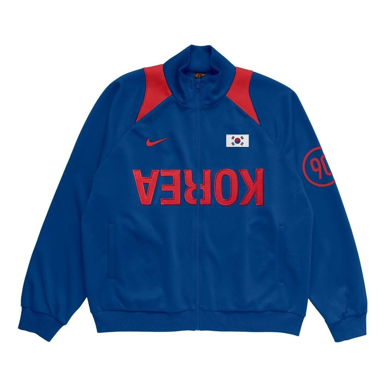 Cactus Jack by Travis Scott x Nike Korea Total 90 Anthem Jacket 'Blue' 01945-1SS2606CJBTSX-BLUE