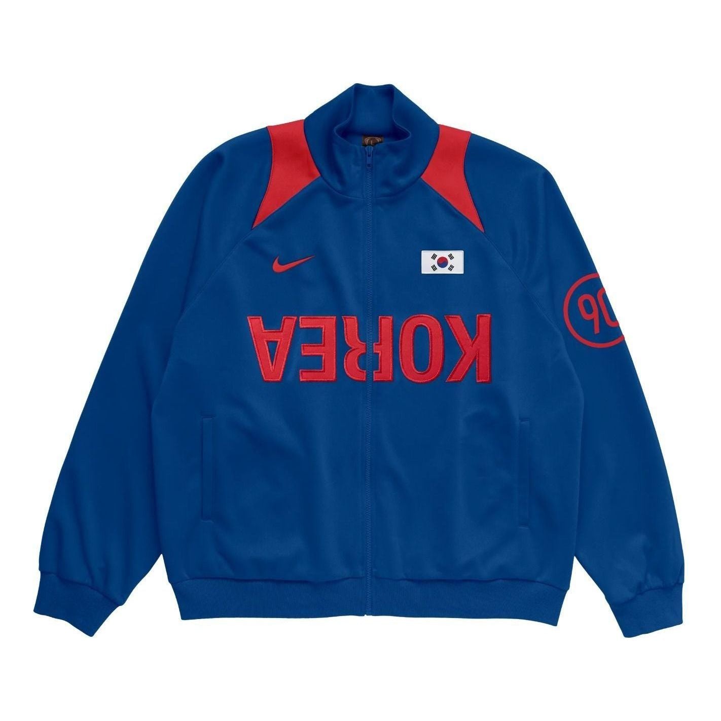 Cactus Jack by Travis Scott x Nike Korea Total 90 Anthem Jacket 'Blue' 01945-1SS2606CJBTSX-BLUE