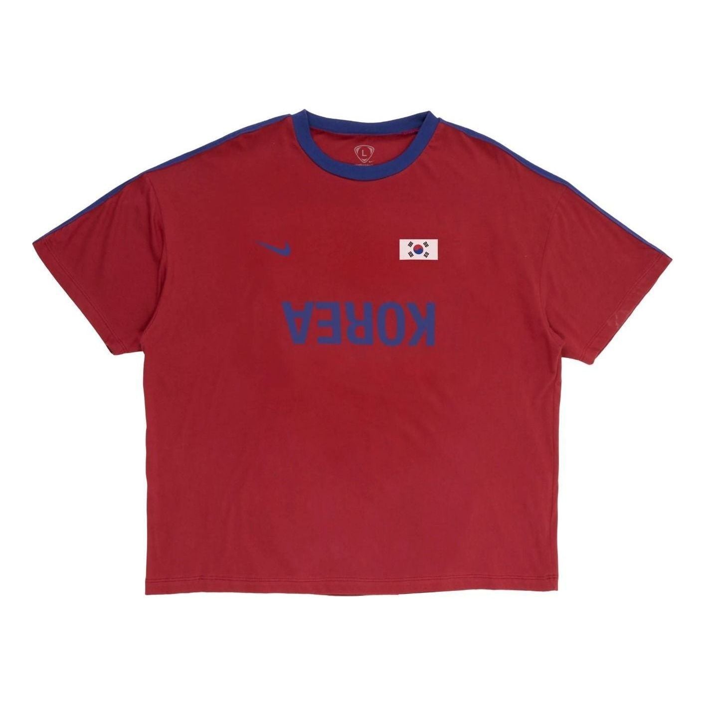 Cactus Jack by Travis Scott x Nike Korea Total 90 T-Shirt 'Red' 01945-1SS2604CJBTSX-RED-512