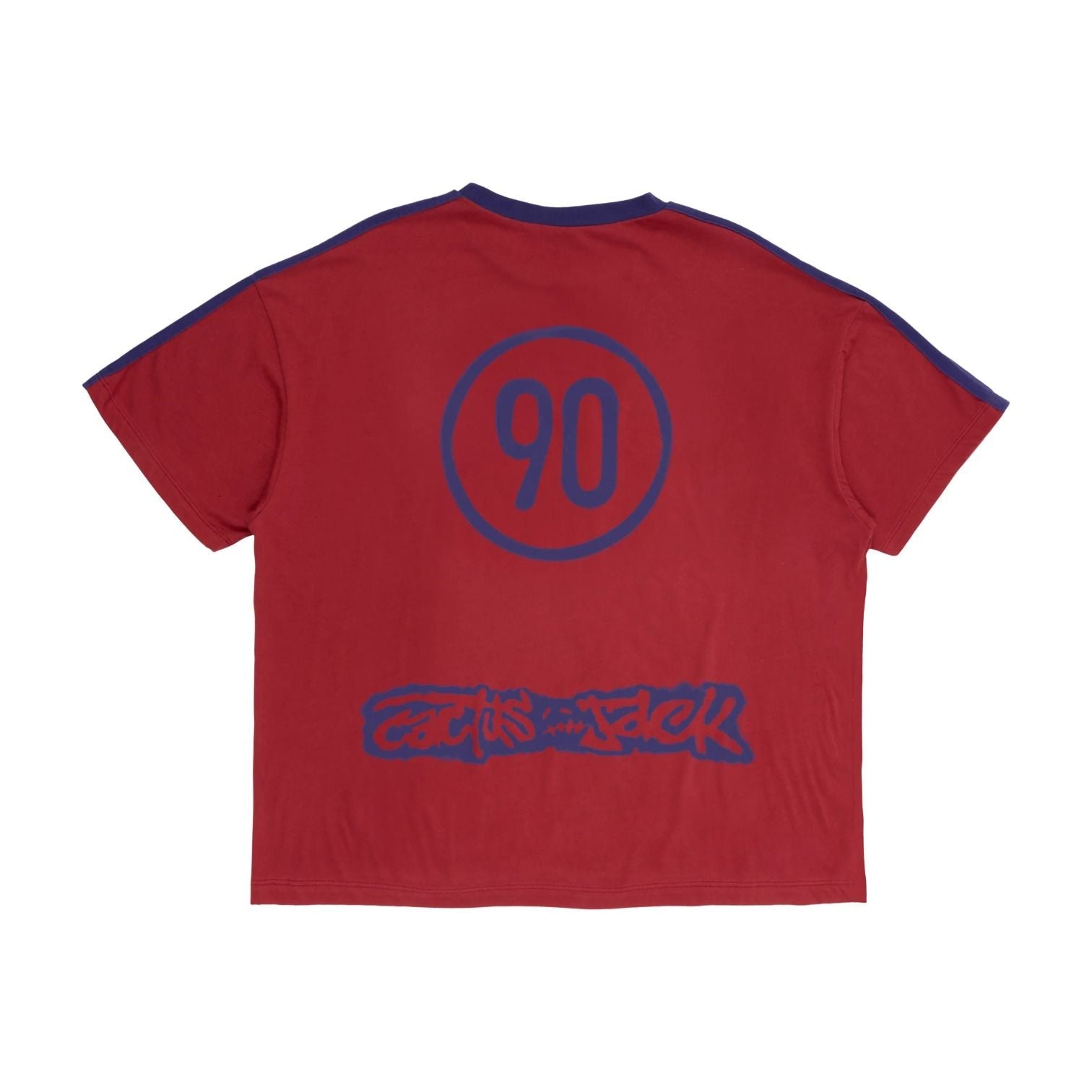 Cactus Jack by Travis Scott x Nike Korea Total 90 T-Shirt 'Red' 01945-1SS2604CJBTSX-RED-512