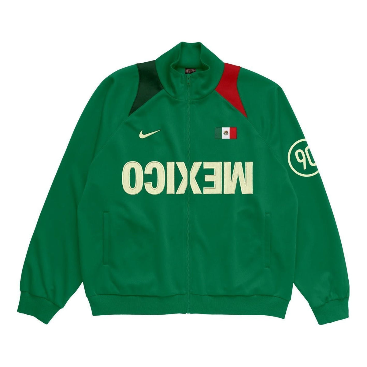 Cactus Jack by Travis Scott x Nike Mexico Total 90 Anthem Jacket 'Green' 01945-1SS2606CJBTSX-GREE-340