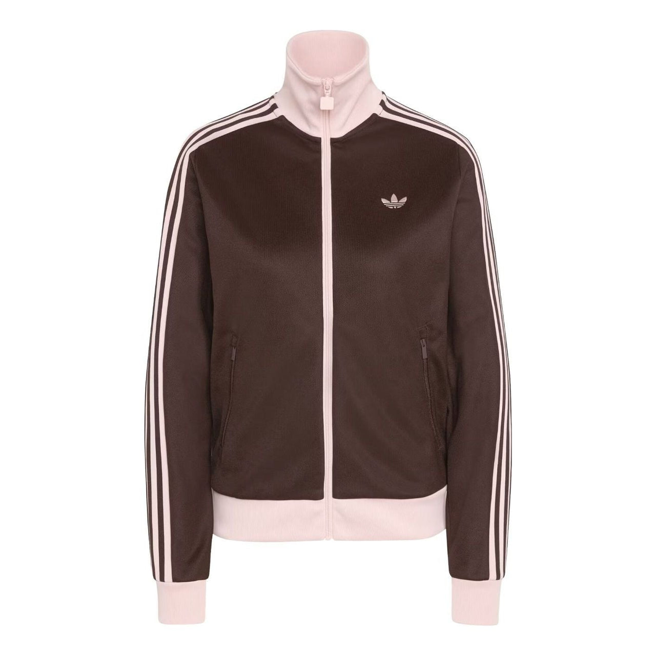(WMNS) adidas Classic Track Jacket 'Aurora Coffee Sandy Pink' KD3742