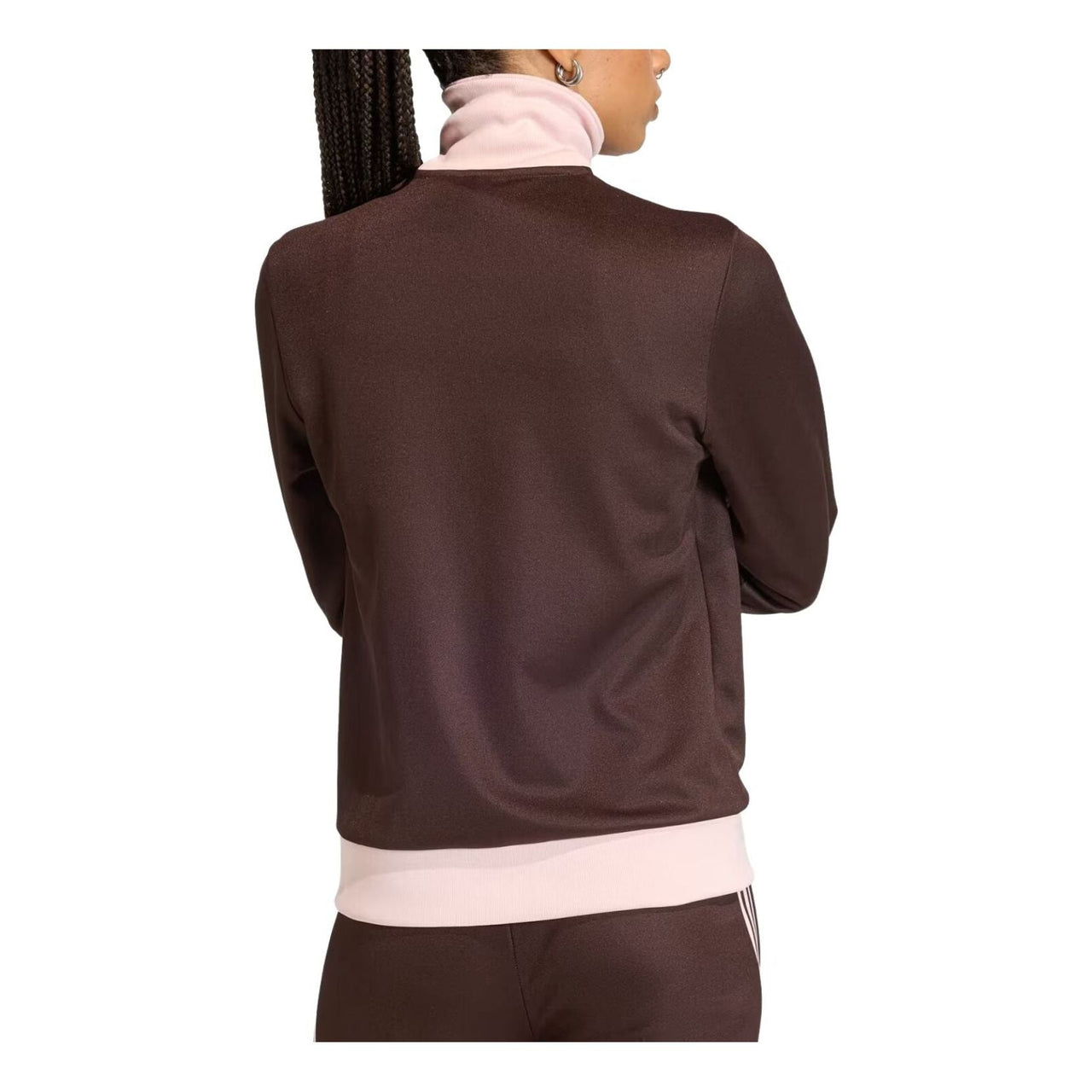 (WMNS) adidas Classic Track Jacket 'Aurora Coffee Sandy Pink' KD3742