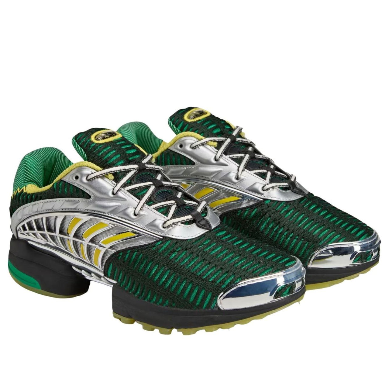adidas x Brain Dead Climacool 2 'Green Metallic Silver' JQ6793