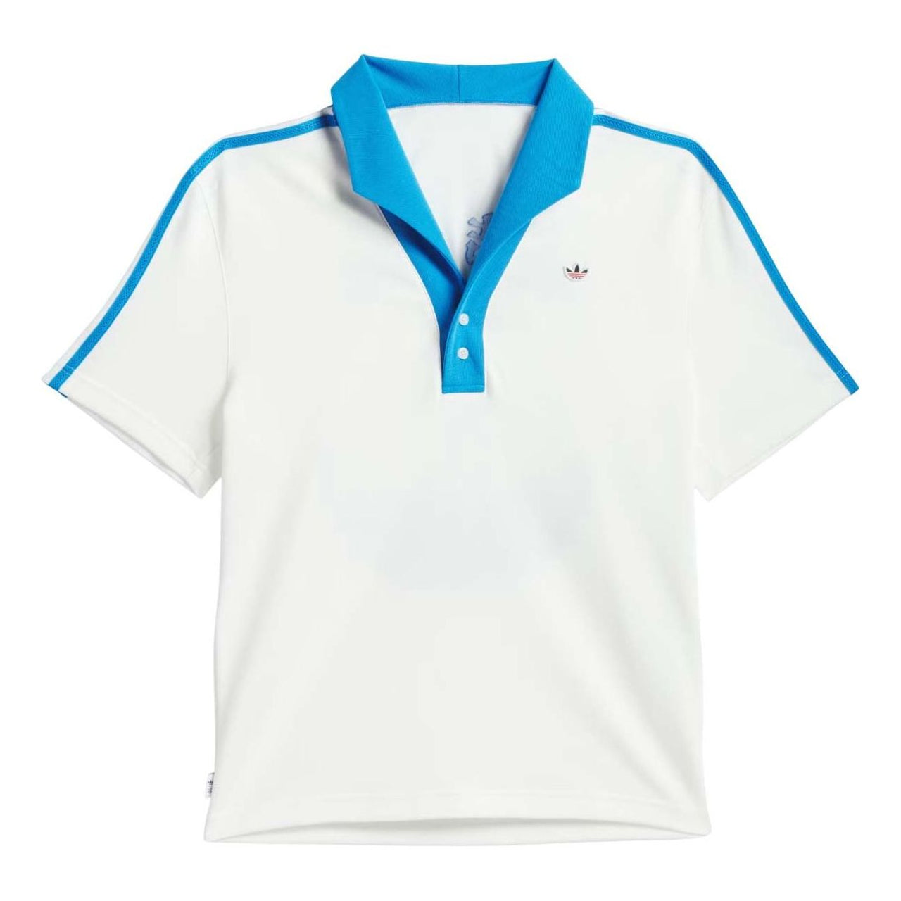 adidas x CLOT Pique Polo Shirt 'Core White' JE9585