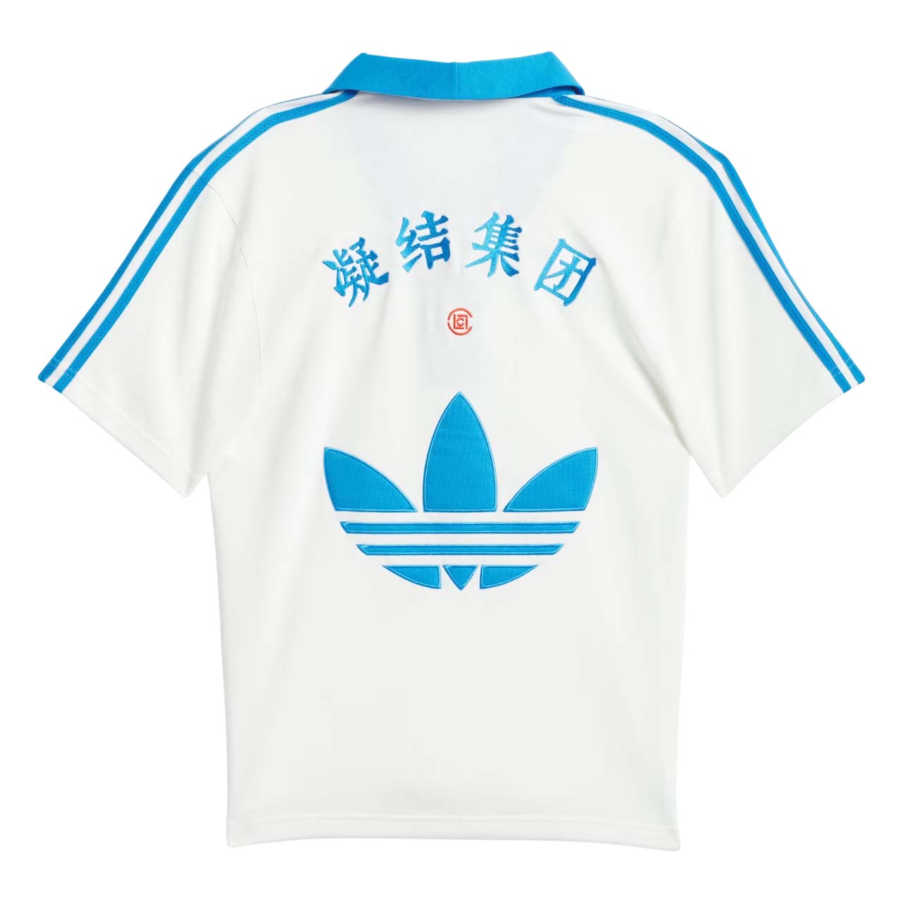 adidas x CLOT Pique Polo Shirt 'Core White' JE9585