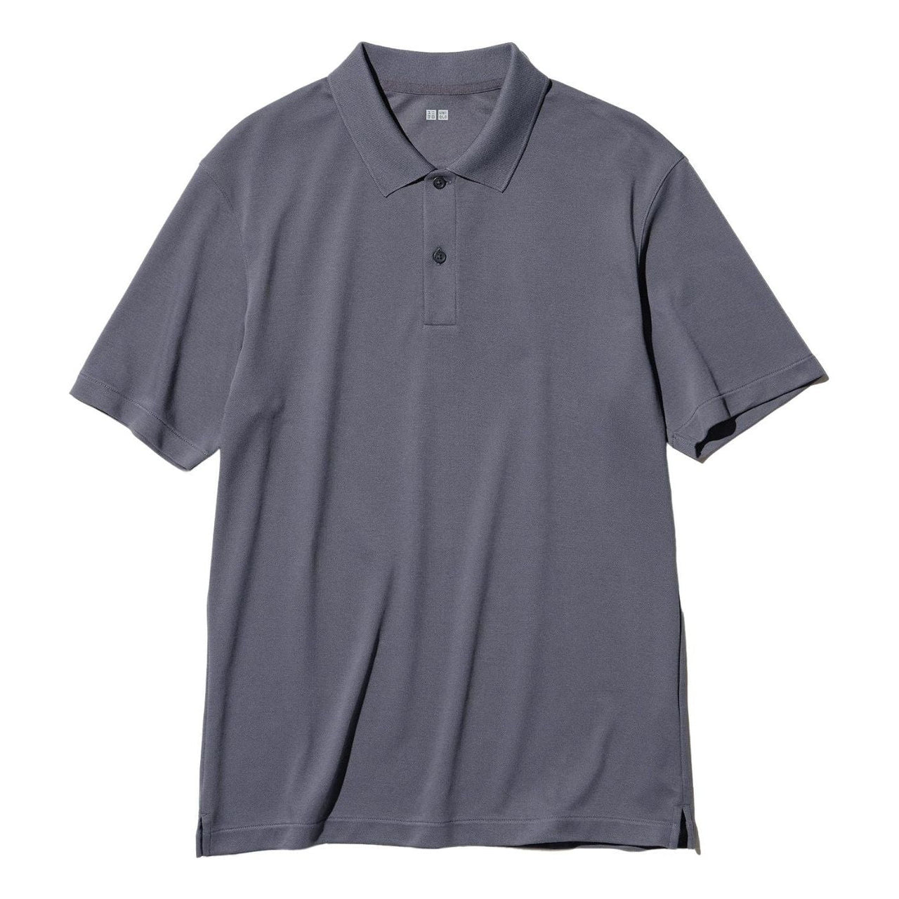 UNIQLO AIRism Polo Shirt 'Dark Gray' 475367-08