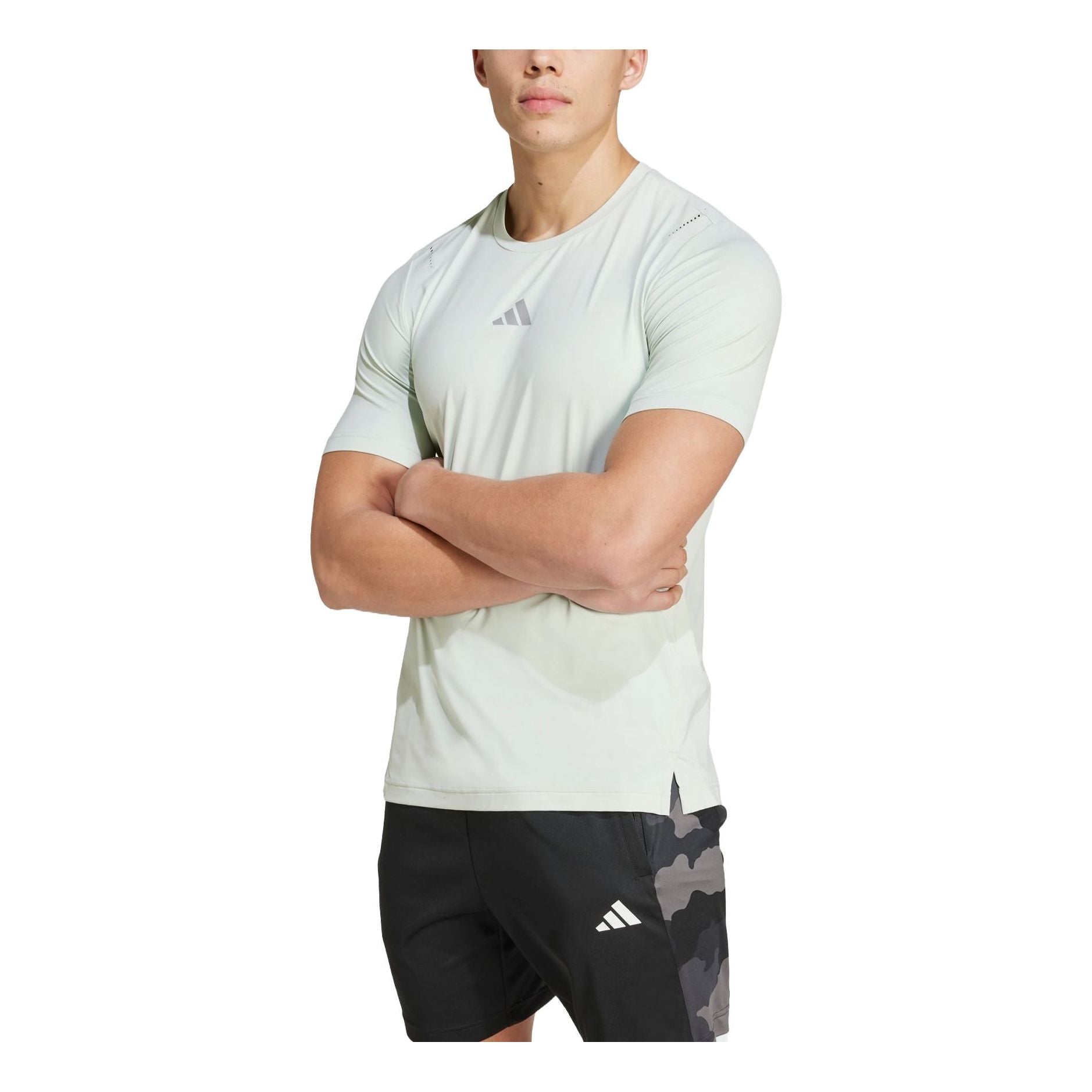 adidas Cool Feel T-Shirt Asia Sizing 'Linen Green' IX9079