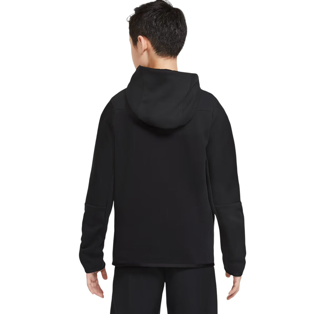 (GS) Nike Sportswear Tech Full Zip Hoodie 'Black' CU9223-010