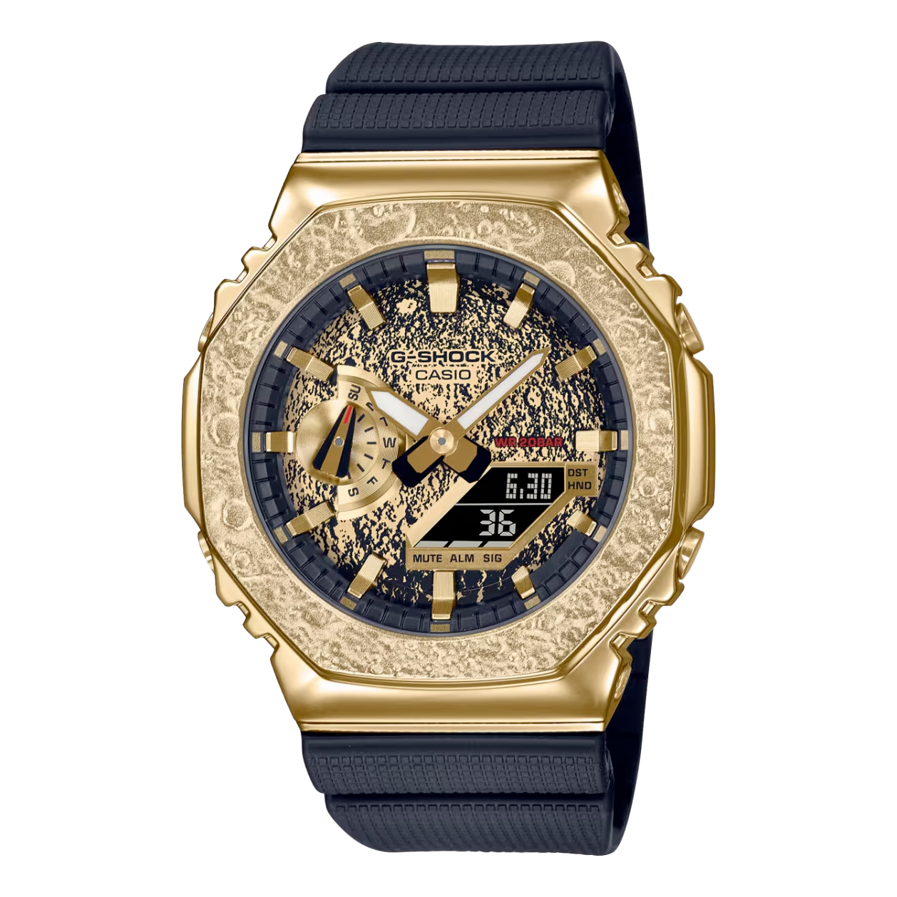 CASIO G-Shock Analog-Digital 'Black Gold' GM-2100MG-1APFM_PERSON